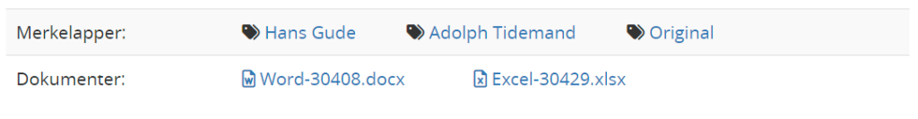 Oppdatert detaljside i InventarListen
